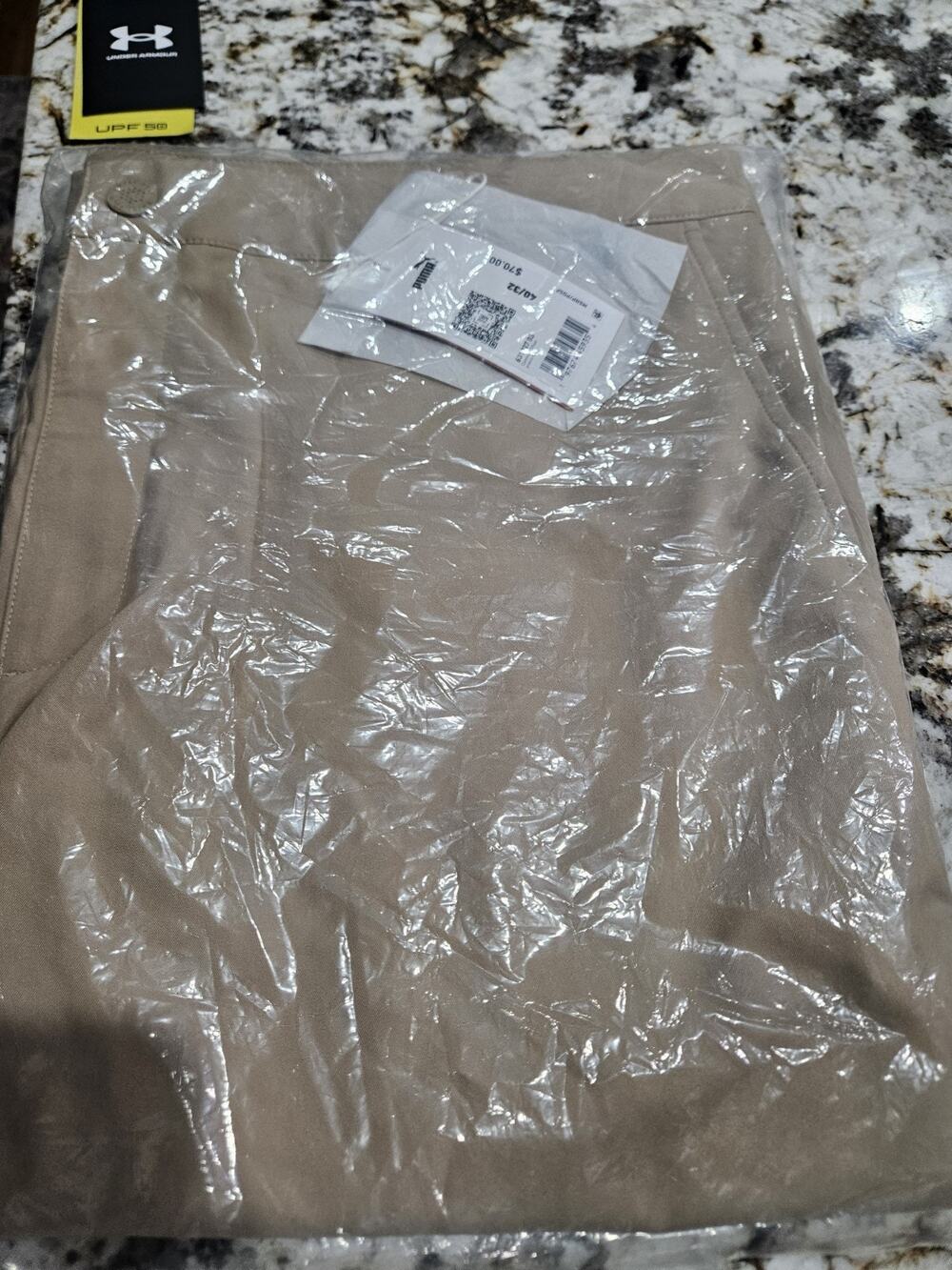 Mens Puma Golf Pants Camino 2.0 In Tan Size 40x32